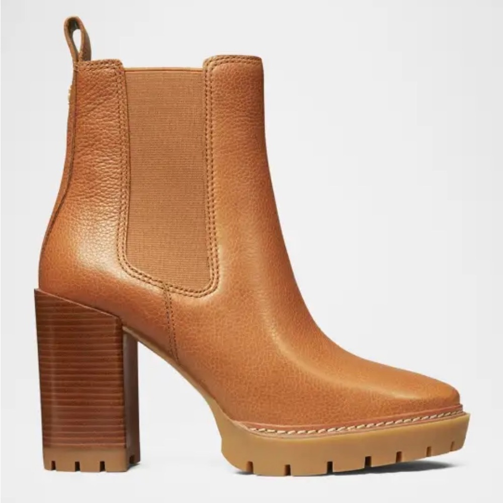 Tory Burch CARSON LUG SOLE ANKLE BOOT | Size 9.5 - Picture 2 of 15